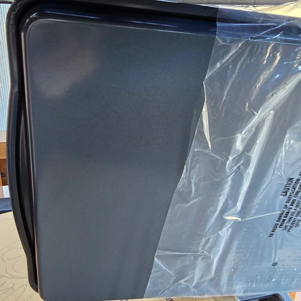 Pampered Chef Brilliance Nonstick Half Sheet Pan With Rack 101217 Grey New